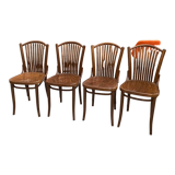 Suite of 4 bistro chairs