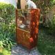 Buffet vaisselier vintage 1950 avec vitrine