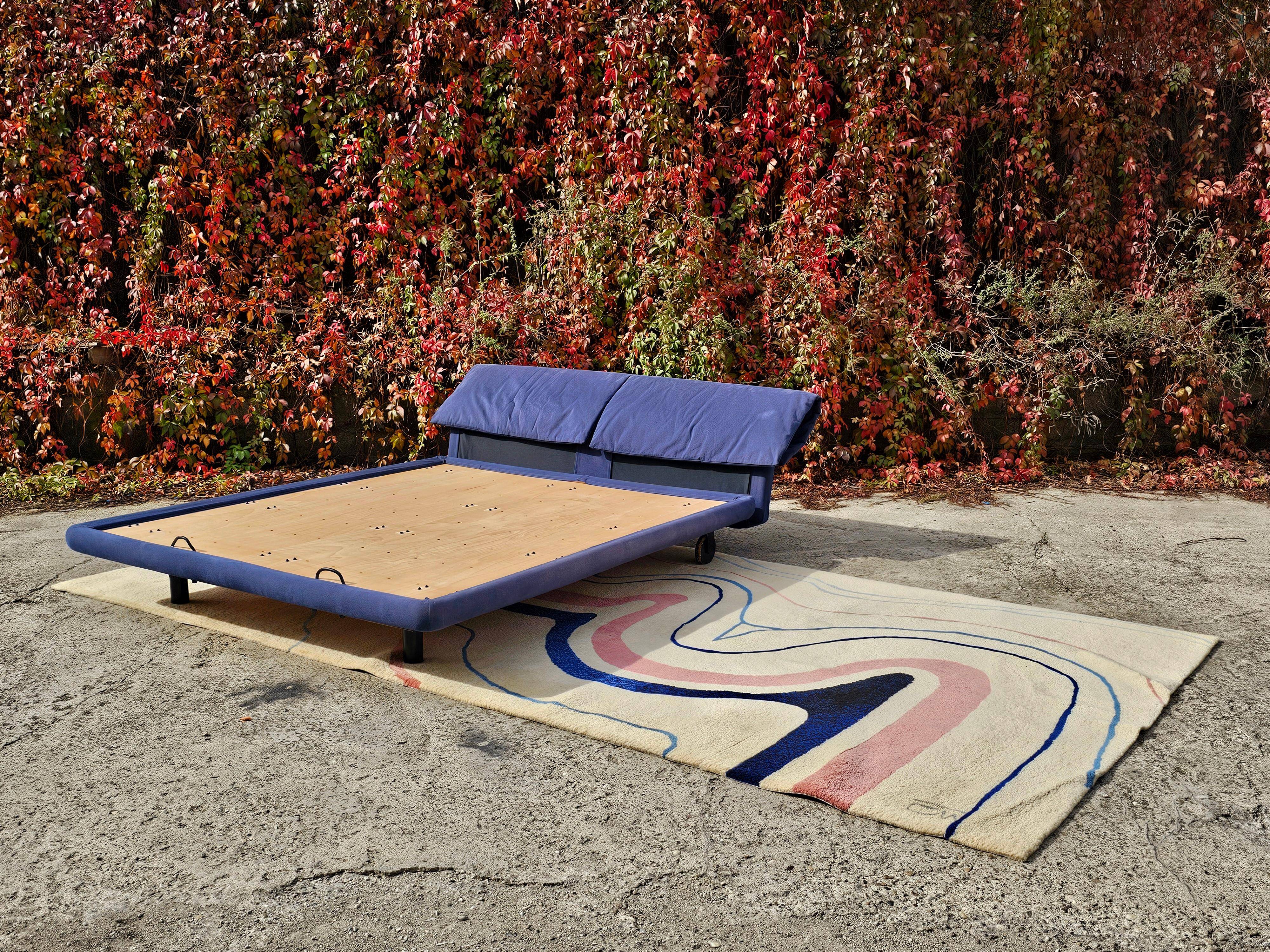 Lit moderniste 'Marlo' par Afra et Tobia Scarpa pour Molteni