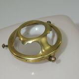 Pink / vintage opaline suspension