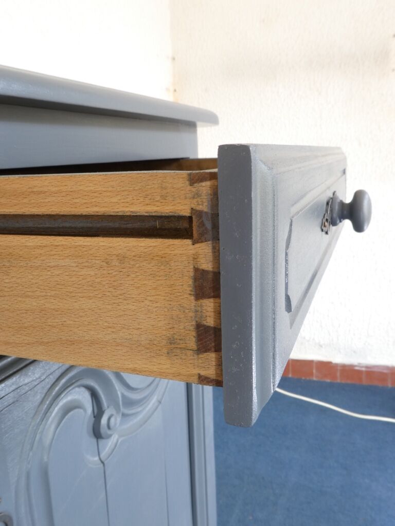 Louis XV style painted buffet