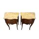 Tables de chevet de style Louis XV, années 1970