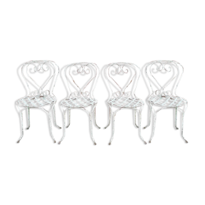 chaises en fer forgé