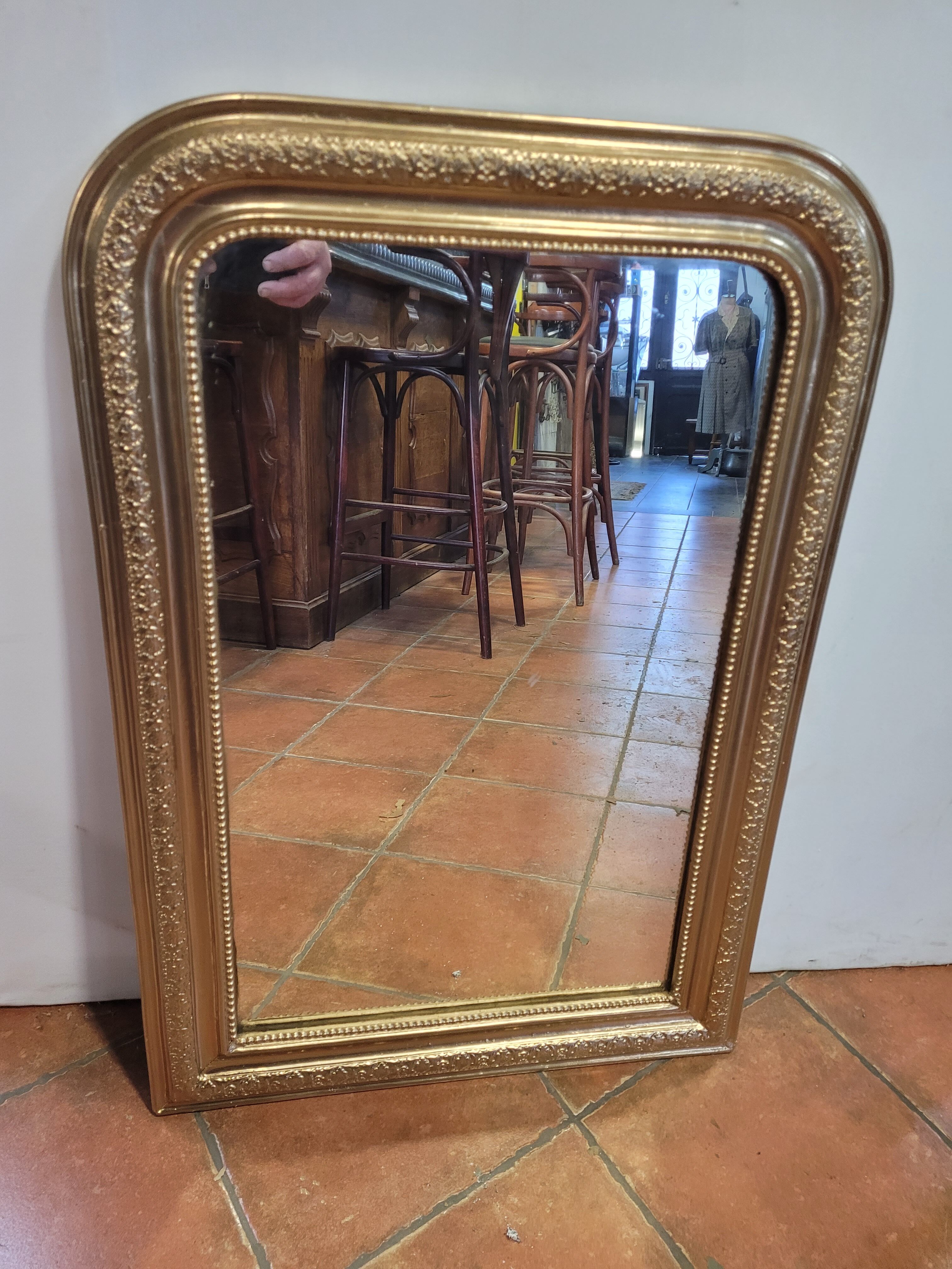 Old Louis Philippe mirror 86x59cm