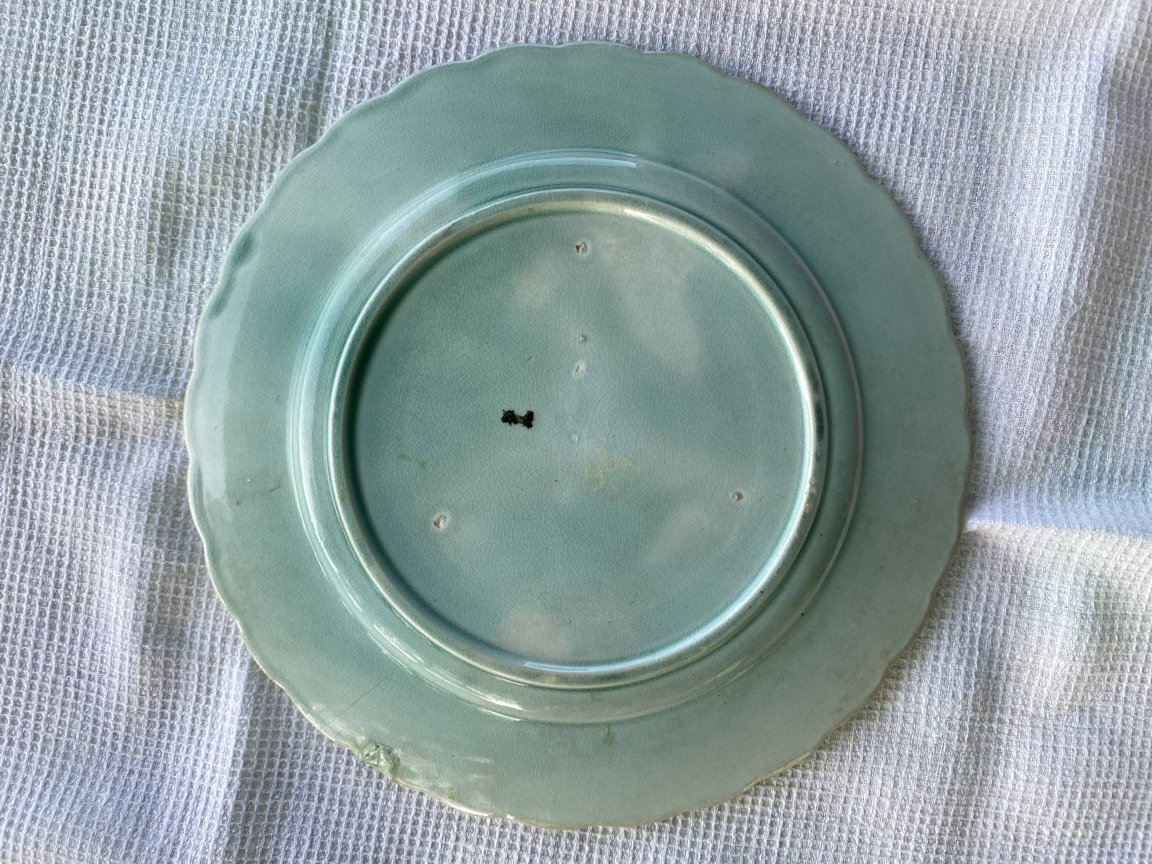 2 Chinese “bird” plates signed