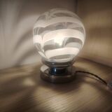 Carlo Nelson glassware as a table lamp