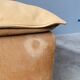 Bogo sofa in leather and suede, by Carlo Bartoli for Rossi di Albizzate