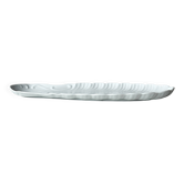 Large fish platter in white porcelain