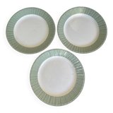 3 assiettes plates Villeroy et Boch