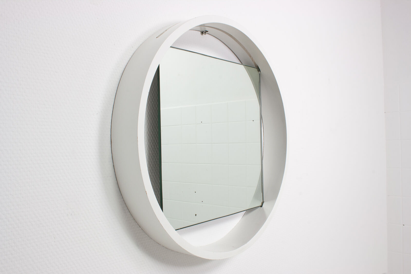 DZ84 Wall Mirror by Benno Premsela for 't Spectrum, 1950s