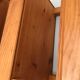 Vintage wooden rolling dessert