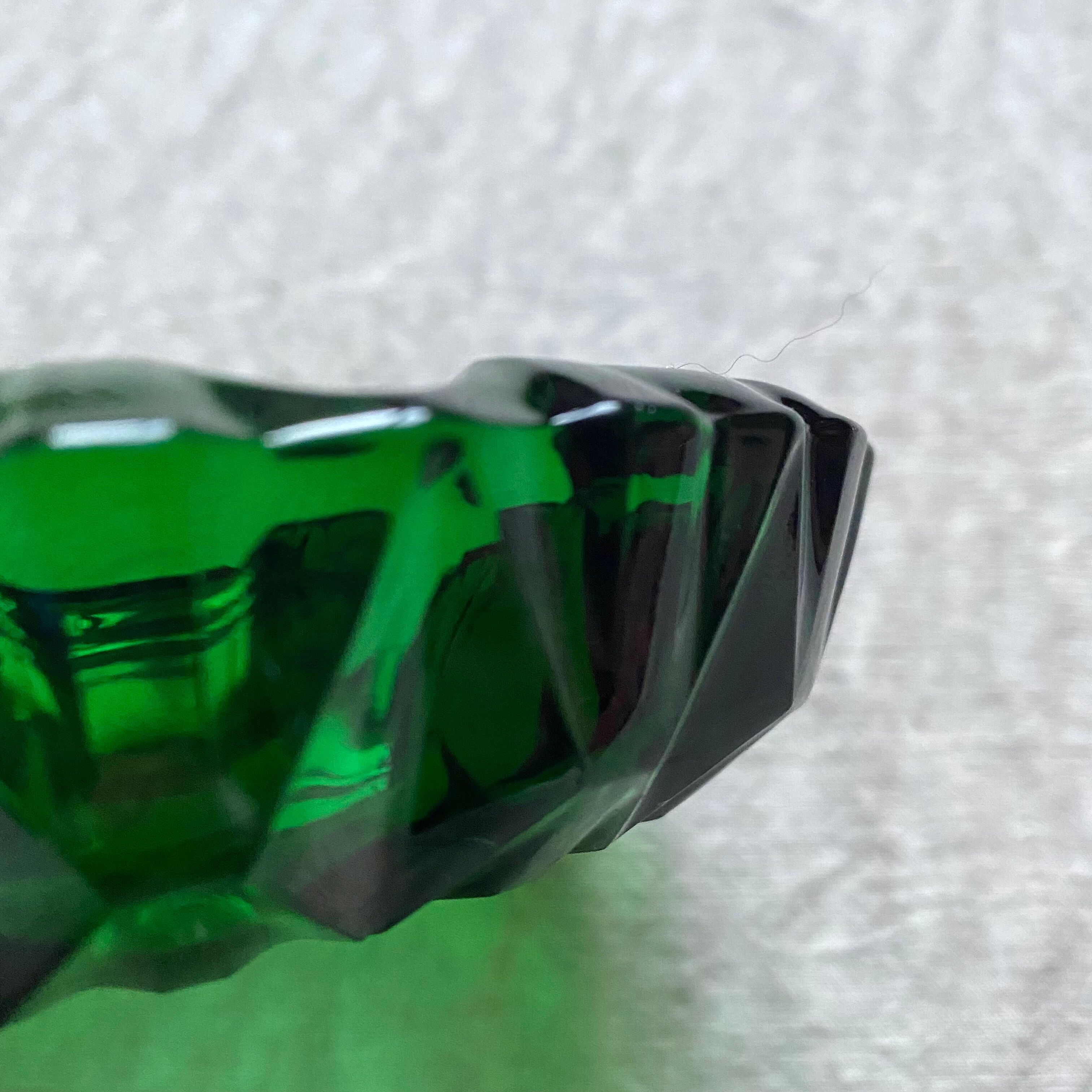 Vintage glass ashtray