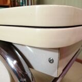 Vanilla formica table - Vintage