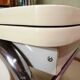 Table en formica vanille vintage