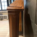 Old walnut frame mirror, 130x80 cm