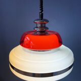 Massive suspension lamp of the space age