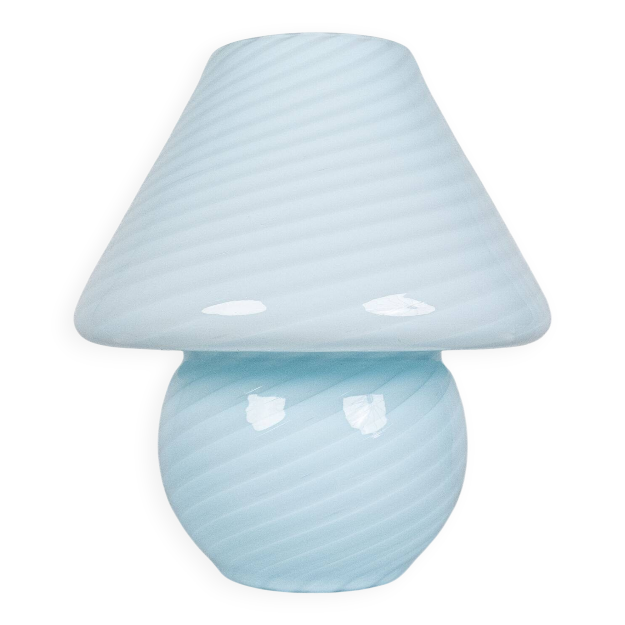 Mushroom lamp in Murano glass, Italy, 1970s