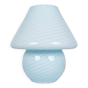 Lampe champignon en verre - 1970s