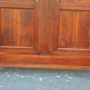 Wardrobe Louis XVI period 18th century mahogany