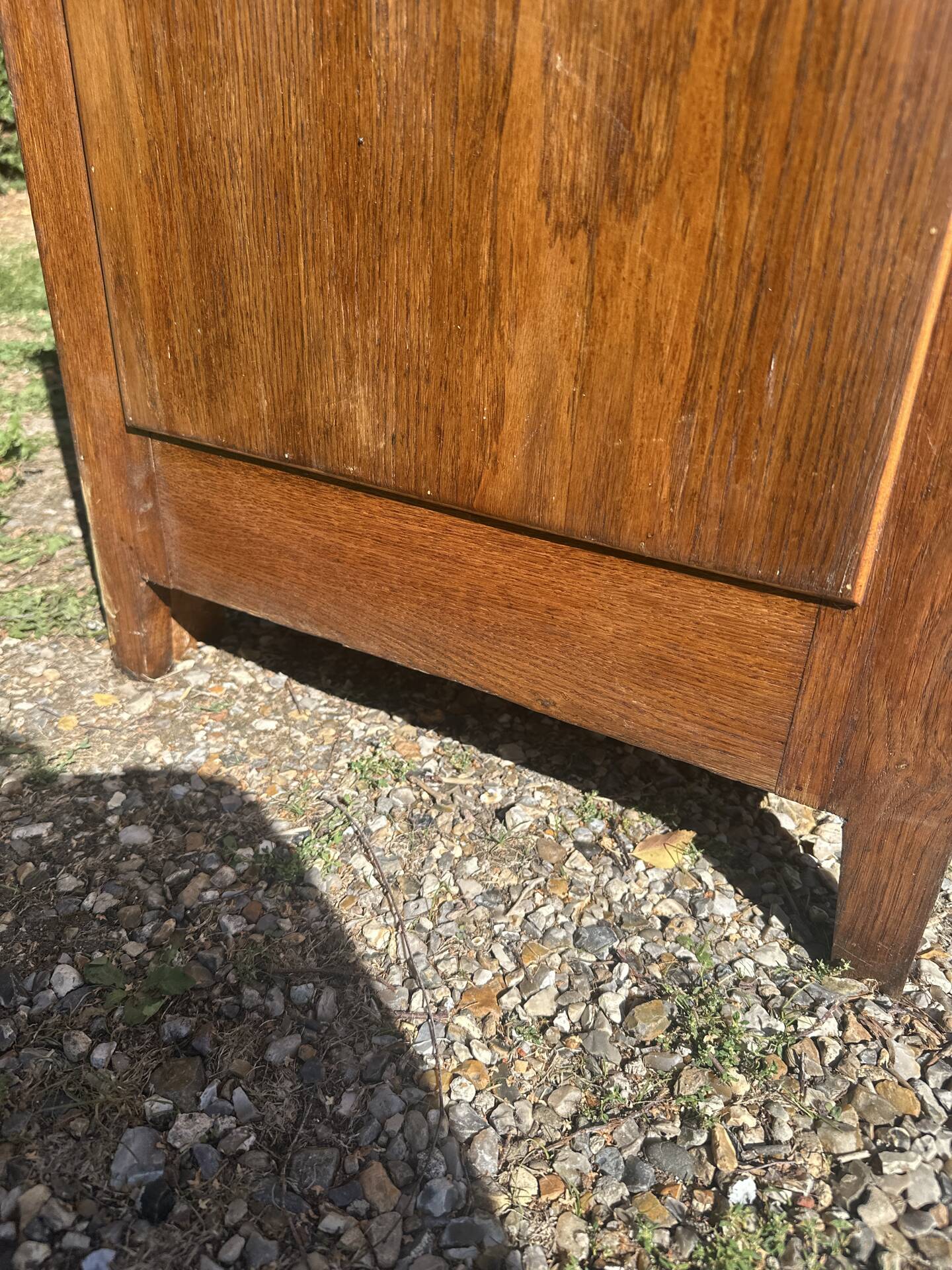 Enfilade raw oak brutalism