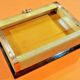 Box art deco curtain box for cigars cigarettes