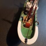 Old wooden trawler toy