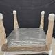 Lot of table and 6 Art Deco chairs from Saddier & fils