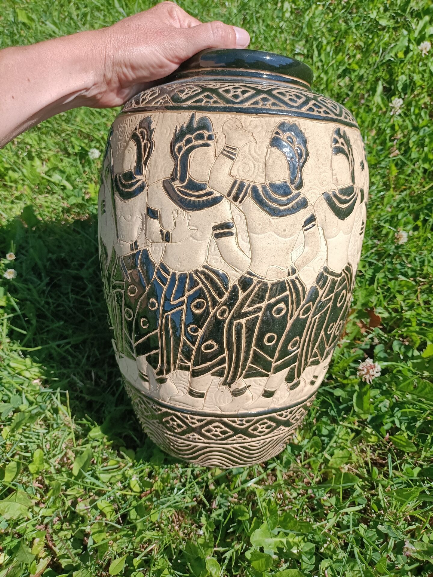Ethnic vase