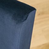 Velvet armchair from Jitona, 60's