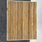 Rattan bedside and bamboo