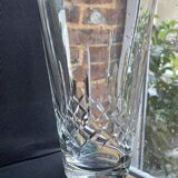 8 grands verres cristal taillé
