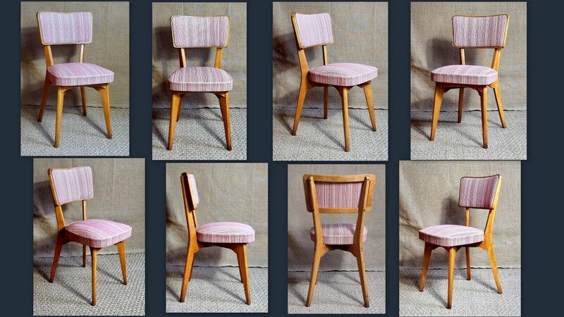 Bistro chair / office Luterma Monobloc 50s/60s