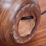 Walnut ball lamp