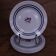 Set of 6 dessert plates Sarreguemines model Marianne