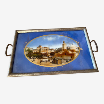 Vintage tray Algiers