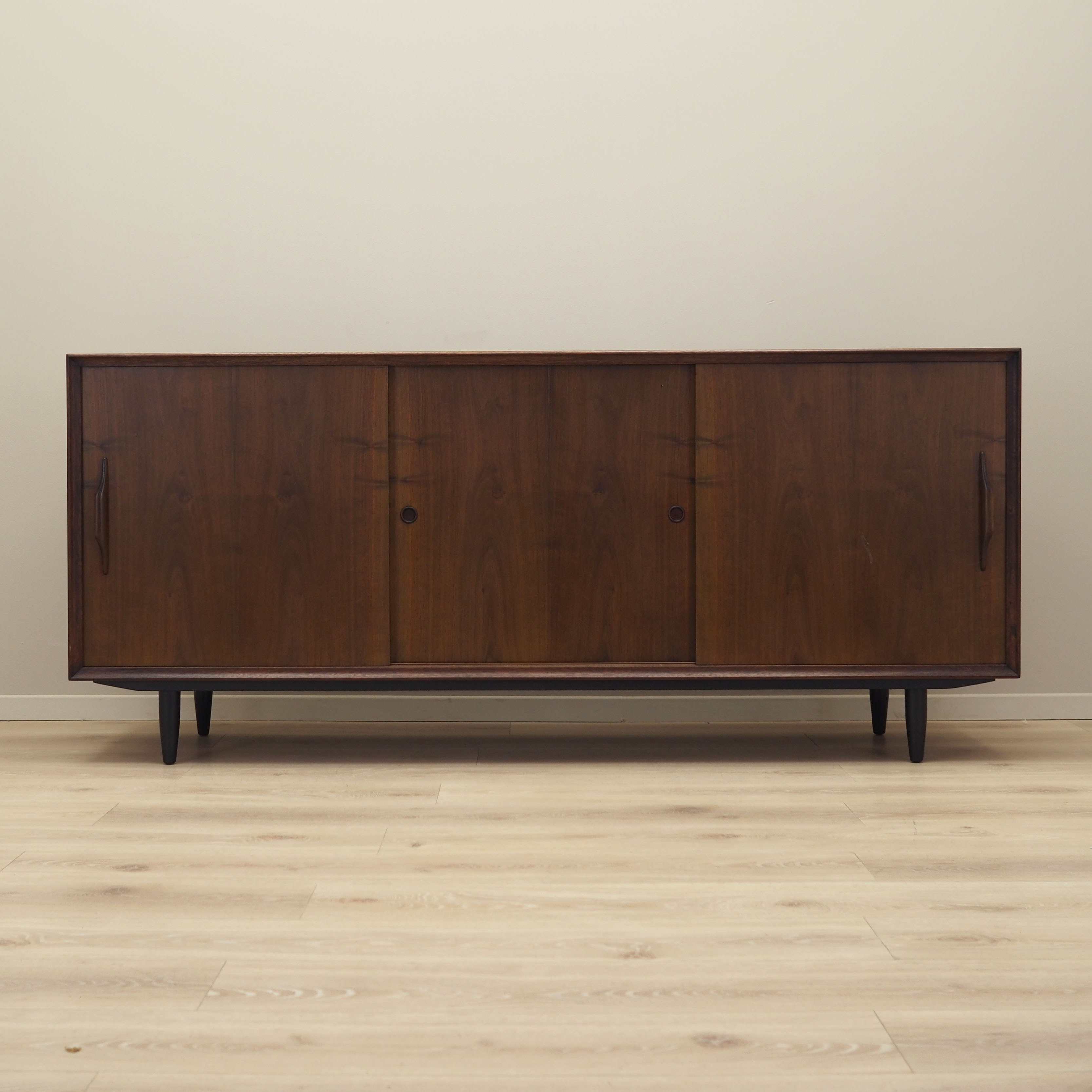 Walnut sideboard, danish design, 1960s, production : denmark