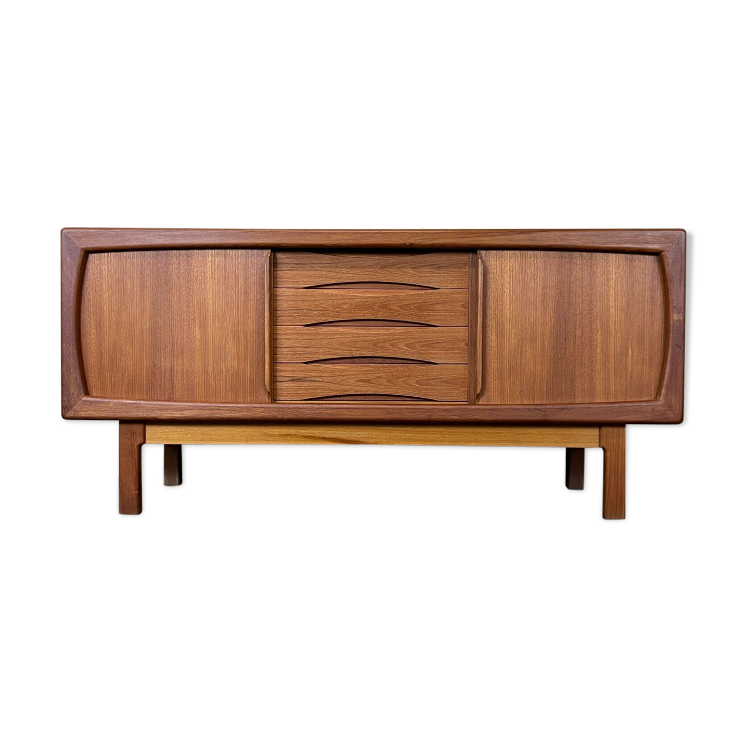 Teak sideboard Credenza HP Hansen Danish design Denmark 60s 70s