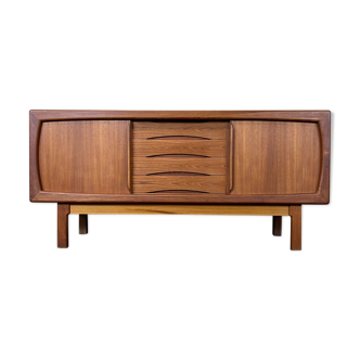 Teak sideboard Credenza HP Hansen Danish design Denmark 60s 70s