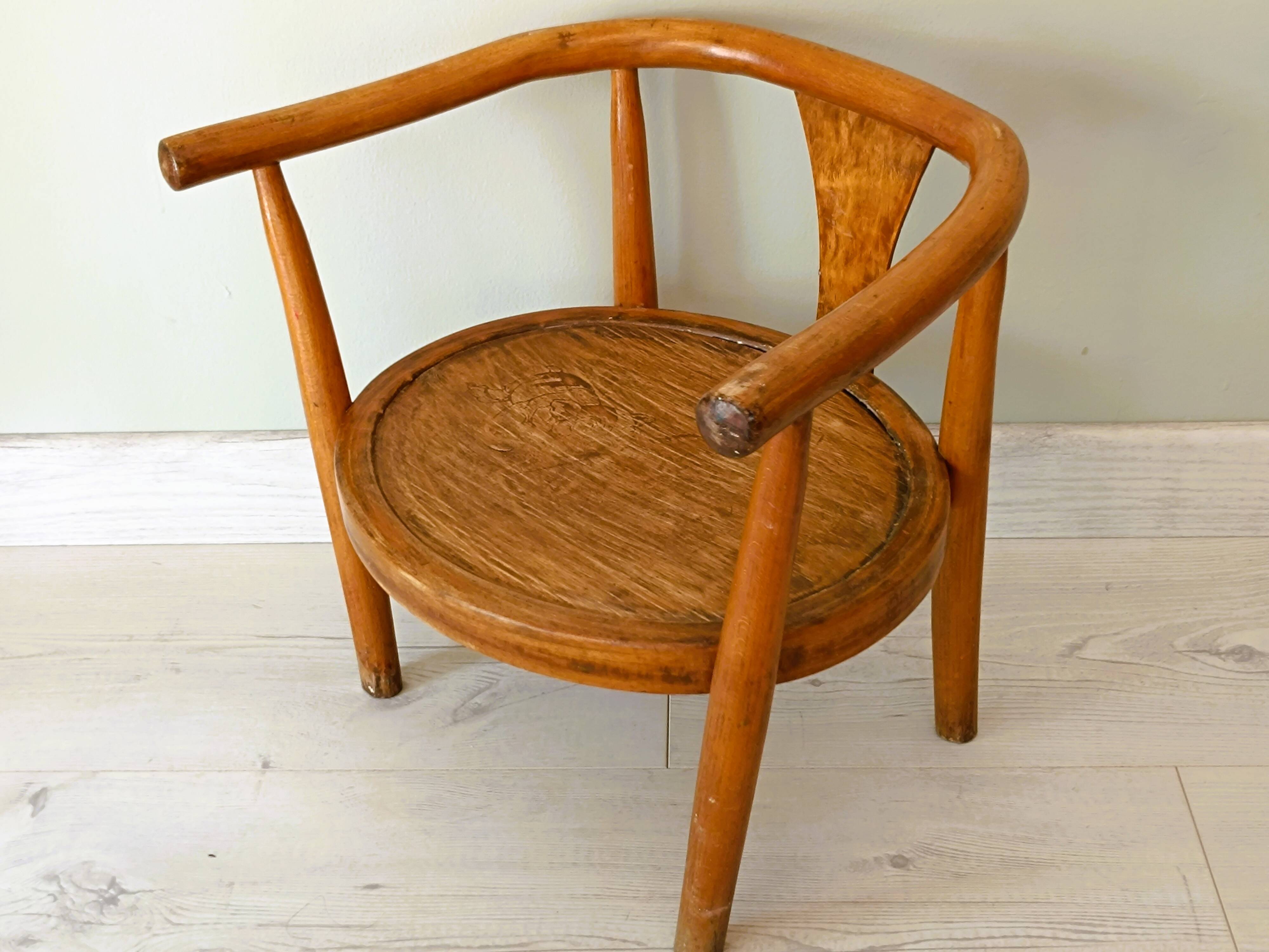 Antique Baumann children's chair