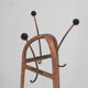 Bauhaus industrial pink coat stand, 1920s