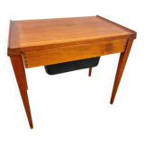 Scandinavian teak sewing table