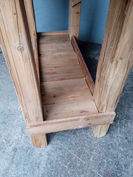 Workbench 120cm old solid wood