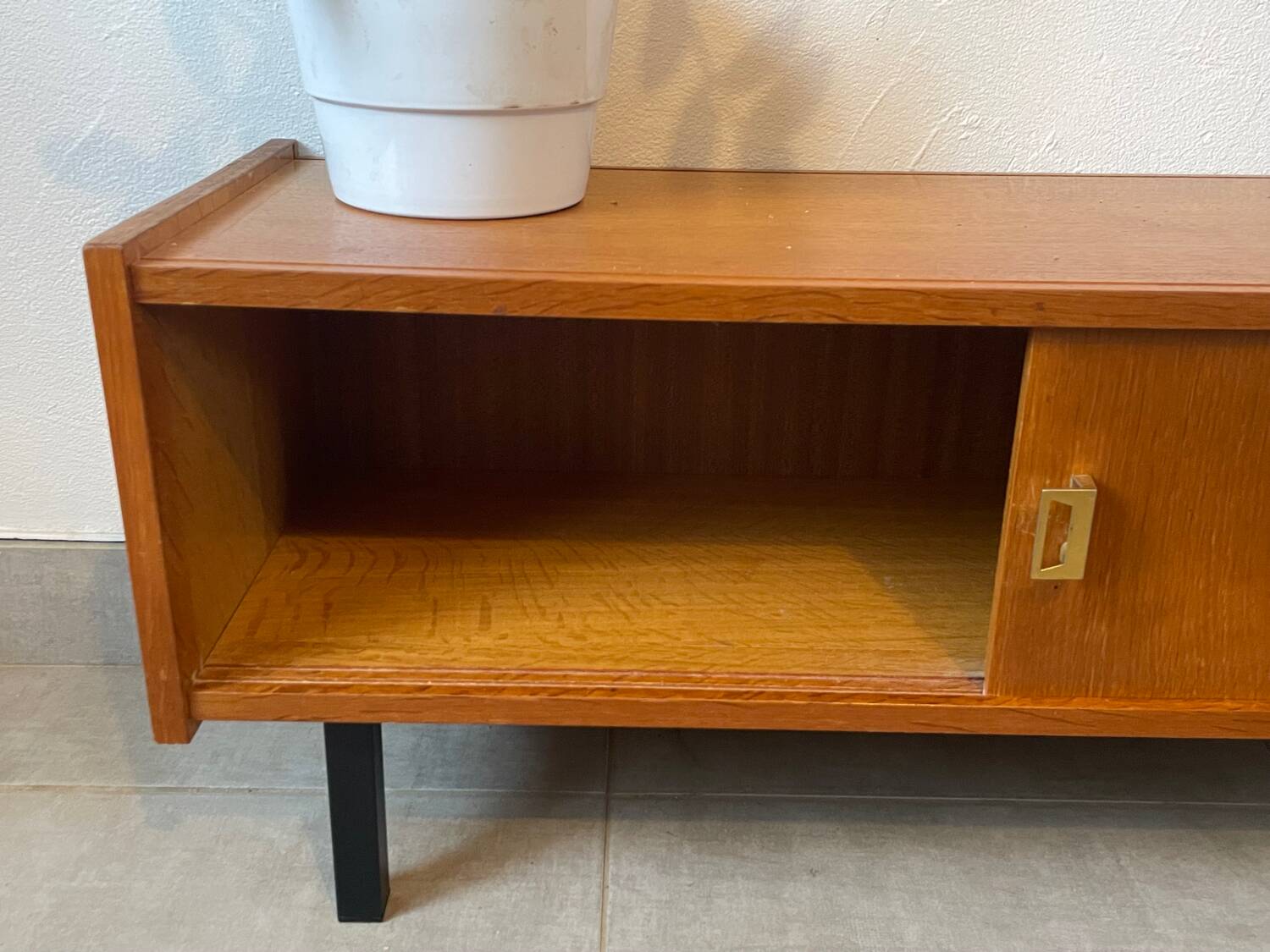 Enfilade / meuble télé vintage en chêne