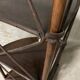 70s rattan corner cabinet