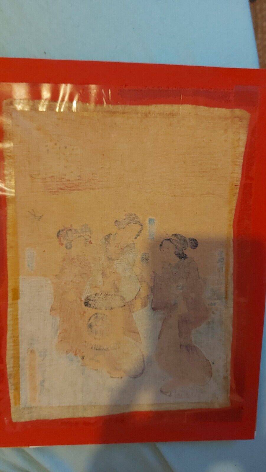 Original Japanese Print by Utagawa Kunisada