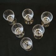6 Antique Baccarat Cut Crystal Port or White Wine Glasses?