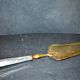 ART DECO pie shovel in silver and gold metal - Cake cover 1930