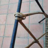 Metal and wicker magazine door