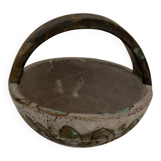 Trinket bowl signed Massier - Vallauris