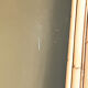 Vintage mirror in natural bamboo Riviera style (1983)